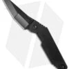 Quartermaster Mr. Strickland Frame Lock Knife Black (3.75" Limo Tint) QSE-9