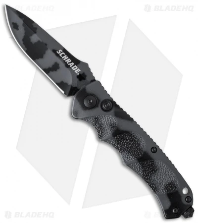 Schrade Extreme Survival Drop Point Automatic (3.25" Urban Camo) SC60C 1 Schrade Extreme Survival Drop Point Automatic (3.25" Urban Camo) SC60C