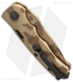 Schrade Mini Extreme Survival Automatic (2.5" Desert Camo) SC60MD -SOG Store schrade sc60mds side cm