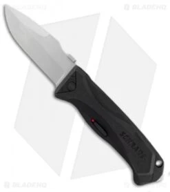 Schrade SCHA6L Drop Point Spring Assisted Knife (3.75" Bead Blast Plain)