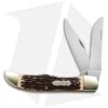 Schrade Uncle Henry Bowie Knife 5.25" Staglon 227UH