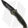 Smith & Wesson Medium Special Ops Spring Assist Knife (3.2" Black Serr) SPECMS