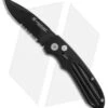 Smith & Wesson Extreme Ops Drop Point Automatic Knife (3.25" Black Serr) SW50BS