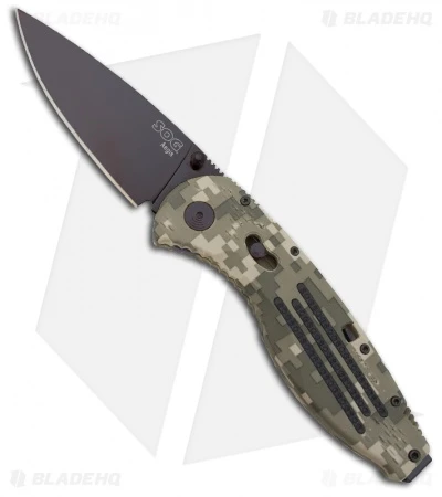 SOG Aegis Knife Spring Assisted Digital Camo (3.5" Black) AE-06 1 SOG Aegis Knife Spring Assisted Digital Camo (3.5" Black) AE-06