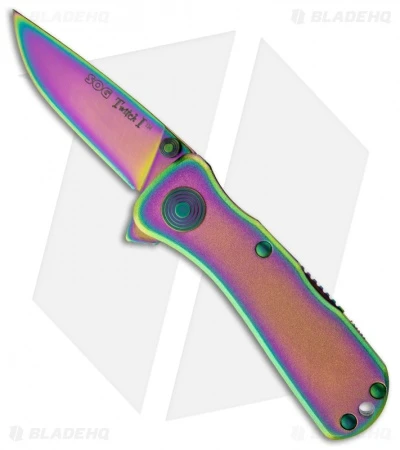 SOG Twitch I Spring Assisted Knife (2" Spectrum) TWI-2 1 SOG Twitch I Spring Assisted Knife (2" Spectrum) TWI-2