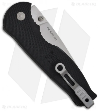 SOG Flash II Assisted Opening Knife Black Zytel (3.5" Satin Plain) FSA-8 2 SOG Flash II Assisted Opening Knife Black Zytel (3.5" Satin Plain) FSA-8 - Image 2