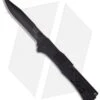 SOG SlimJim XL Black Assisted Opening Knife (4.18" Black Plain) SJ-52