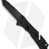 SOG Trident Tanto Assisted Opening Knife (3.75" Black Plain) TF-7