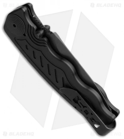 SOG Zoom Mini Drop Point Spring Assisted Knife (3.125" Black) ZM1002 2 SOG Zoom Mini Drop Point Spring Assisted Knife (3.125" Black) ZM1002 - Image 2