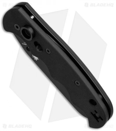 Spyderco Autonomy Automatic Knife (3.75" Black Serr) C165GSBBK 2 Spyderco Autonomy Automatic Knife (3.75" Black Serr) C165GSBBK - Image 2