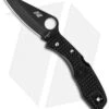 Spyderco Salt I Lightweight Knife Black FRN (3" Black) C88PBBK