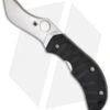 Spyderco Knives Anso Zulu Knife W/ Black G-10 (3" Satin Plain) C145GP