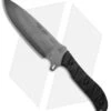 TOPS Knives Silent Hero Fixed Blade Knife Black Tread Micarta (6.5" Gray)