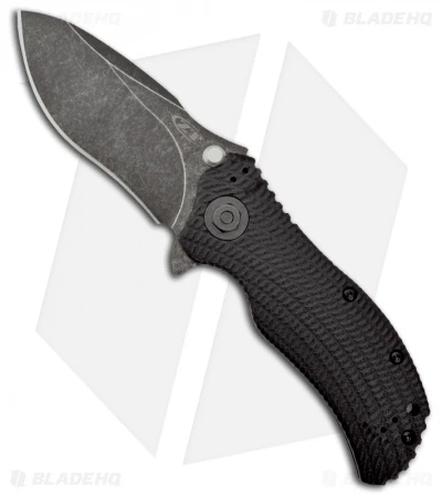 Zero Tolerance 0300BW Assisted Opening Knife (3.75" Blackwash) ZT 1 Zero Tolerance 0300BW Assisted Opening Knife (3.75" Blackwash) ZT